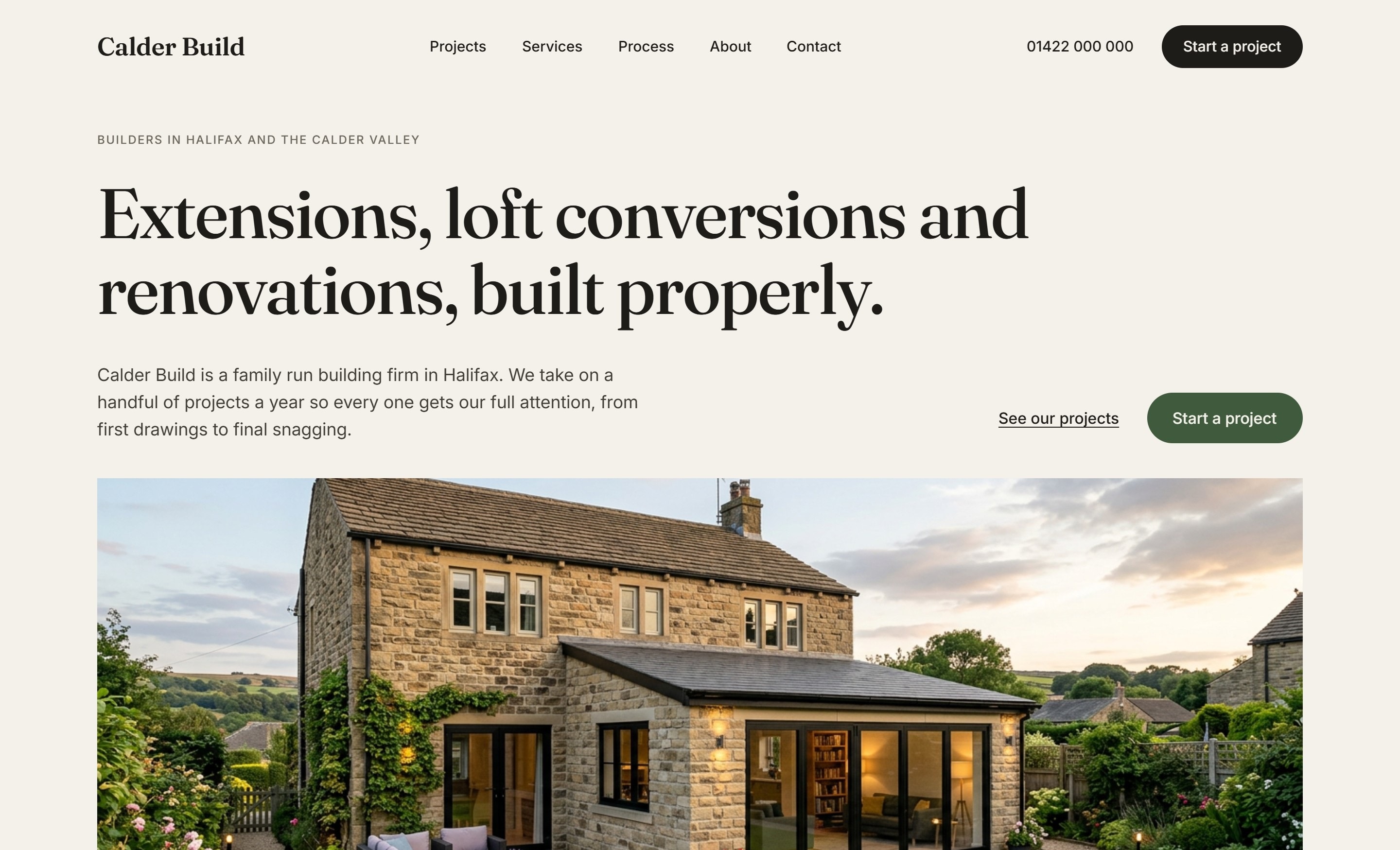 Builders: concept site