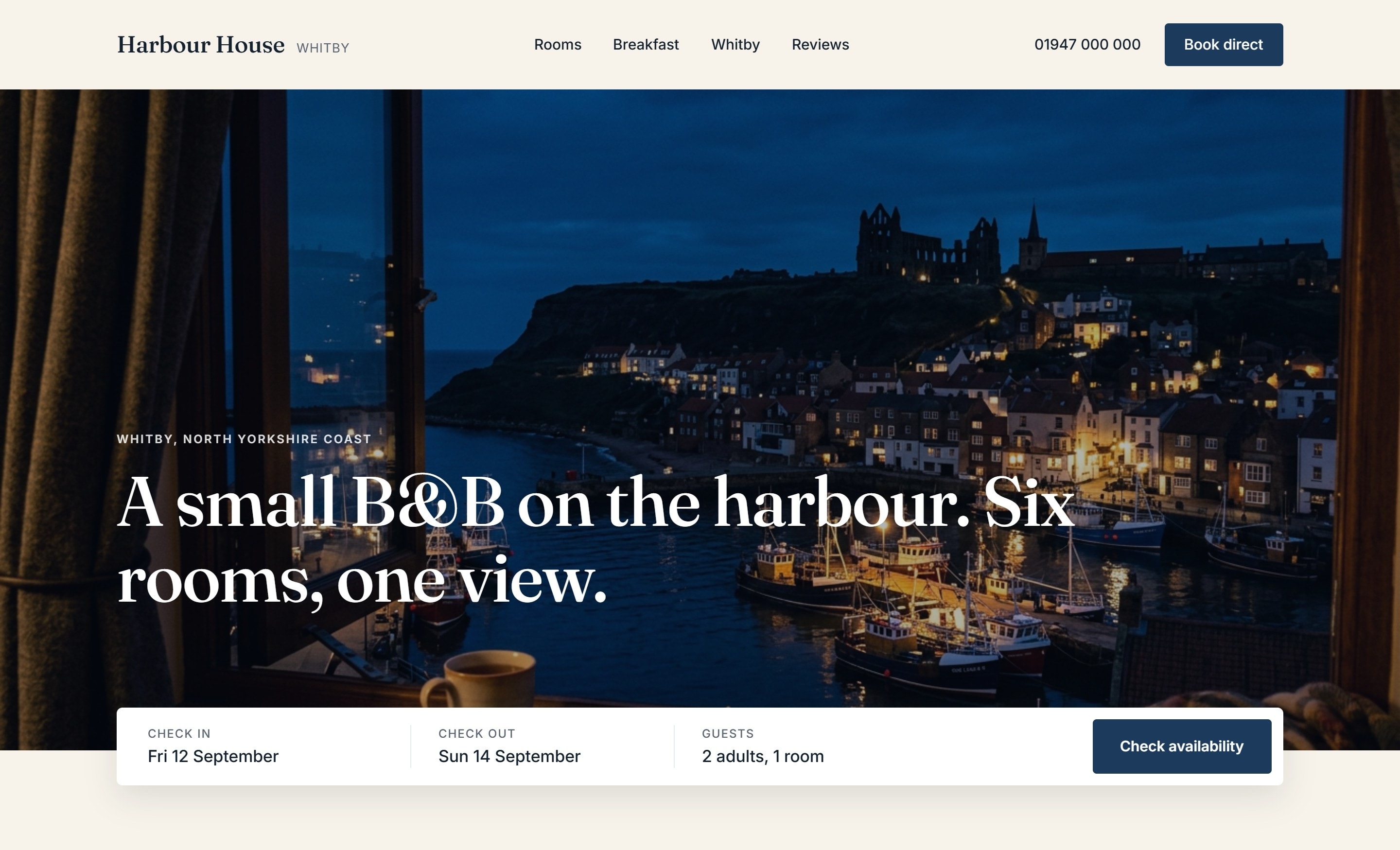 Harbour House: concept site