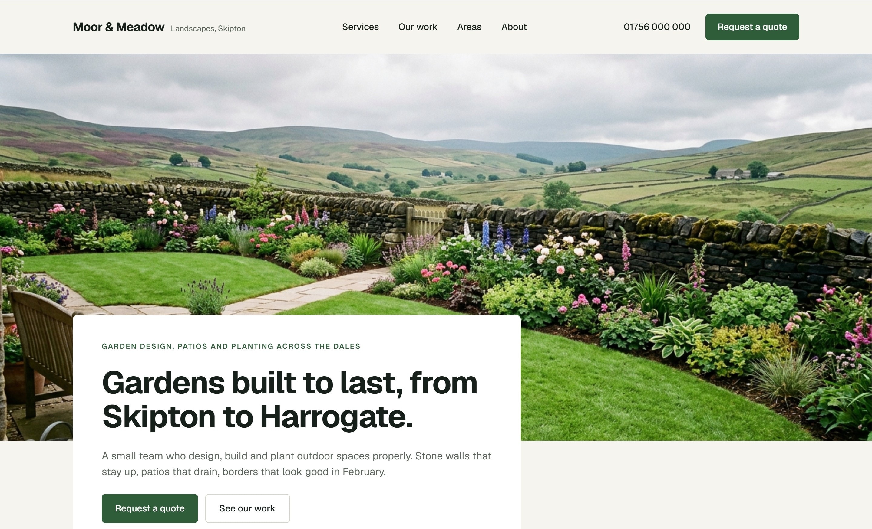 Landscapers: concept site